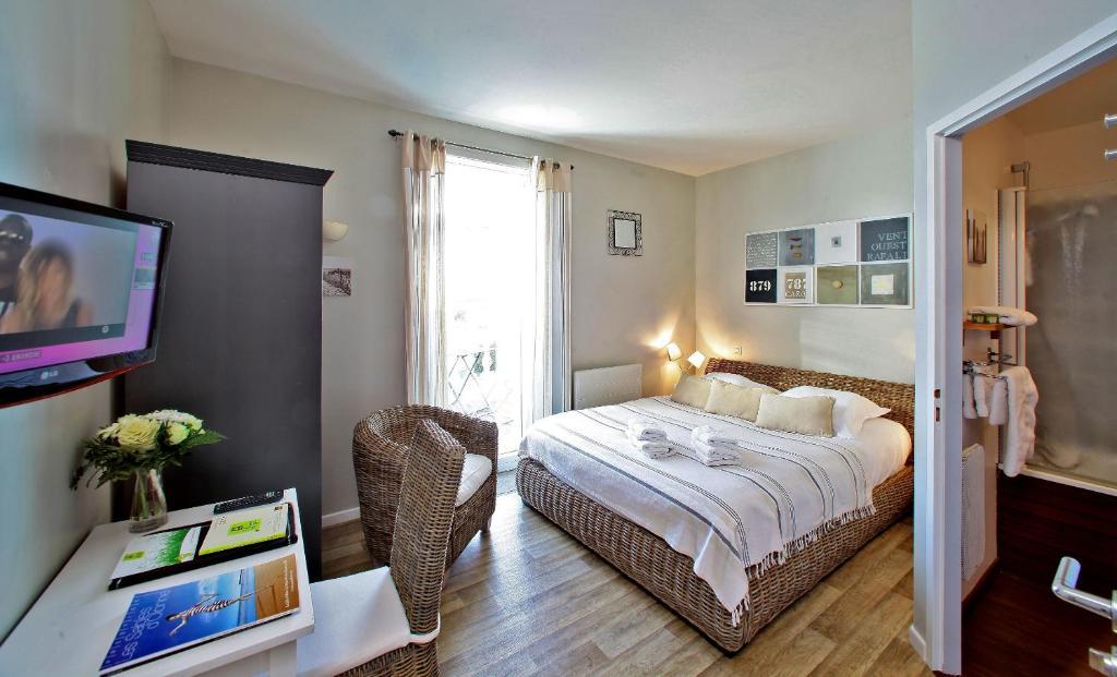 Logis Hotel La Chaize Noirmoutier-en-l'Ile Szoba fotó